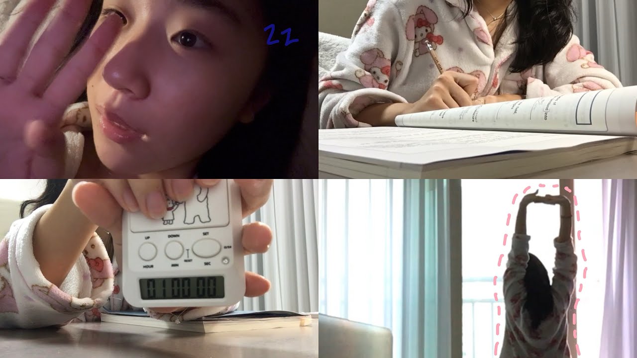 vlog | 예비 고1의 24시간 밀착 브이로그 • 10 • 외고생 • studyvlog