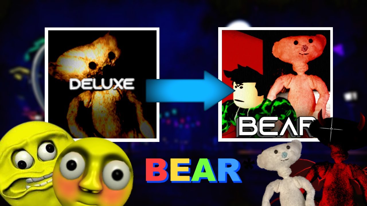 Roblox BEAR Si muero cambio de juego de la saga de BEAR*
