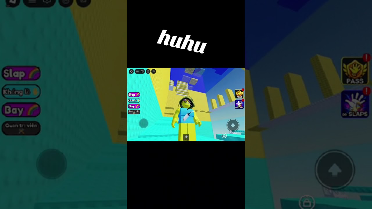 NOOB Hôm này mình sẽ chơi game tháp tát 🖐🏻 (slap tower) và cái kết ...