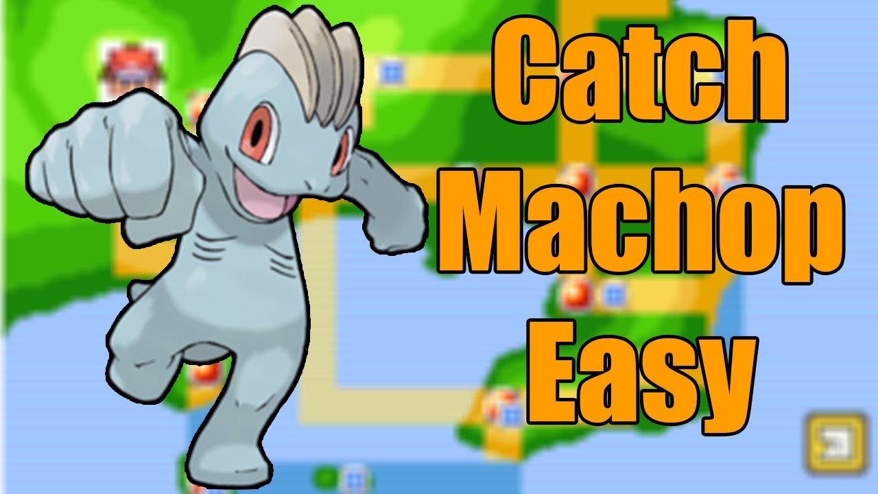 Pokemon Fire Red/Leaf Green Where to catch/find Machop