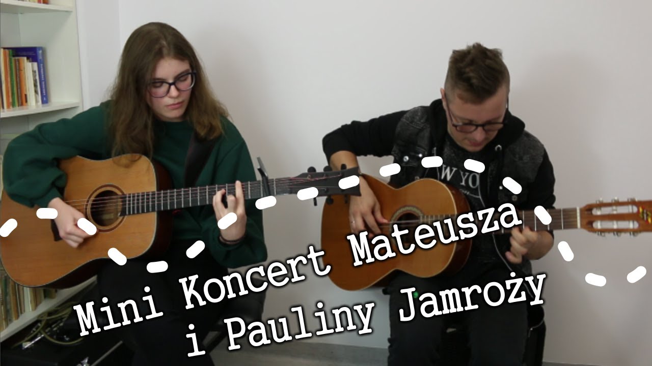 Mini koncert Mateusza i Pauliny Jamroży
