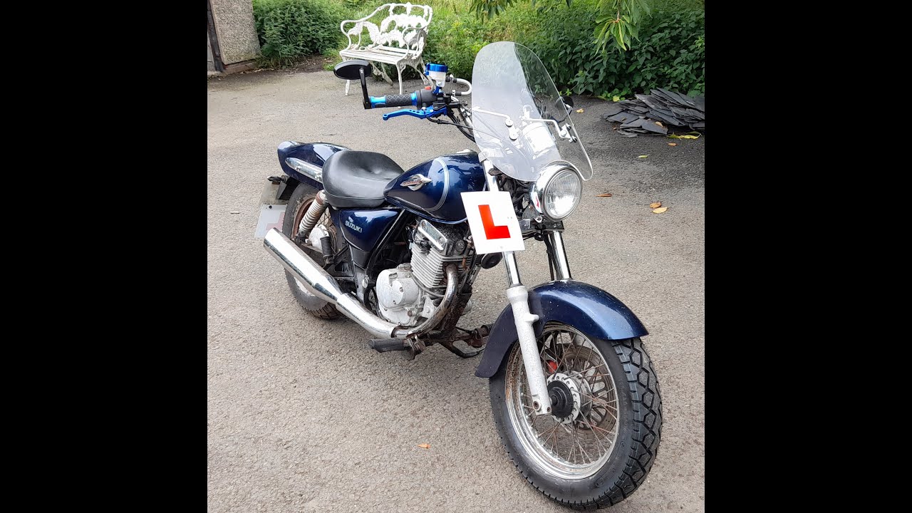 A 125cc motorcycle ride near the Mach Loop LFA7, clockwise from Tywyn.
