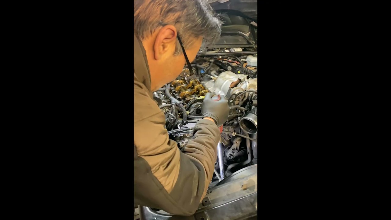 BMW f20 Steuerkette wechseln تعویض زنجیر موتور bmw f20