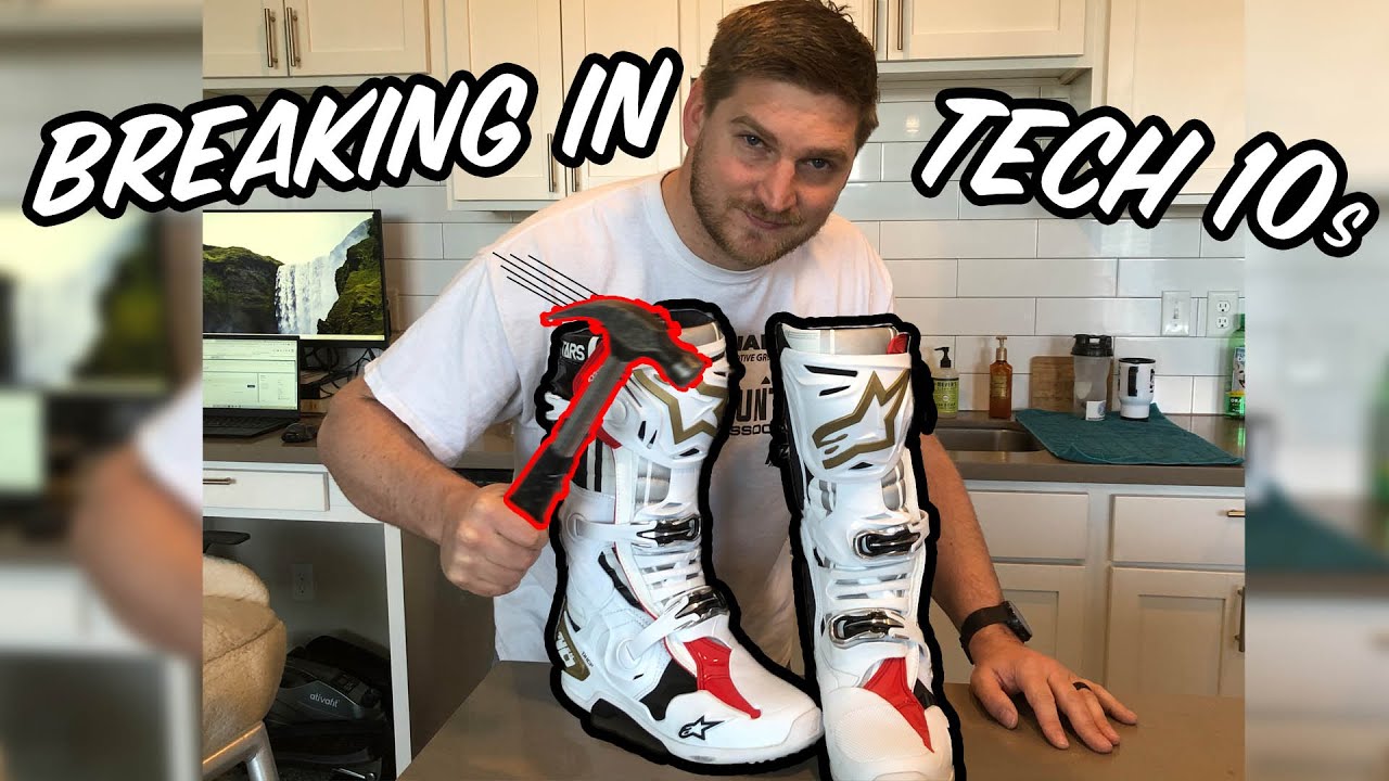 How To Break in Alpinestars Tech 10 Boots