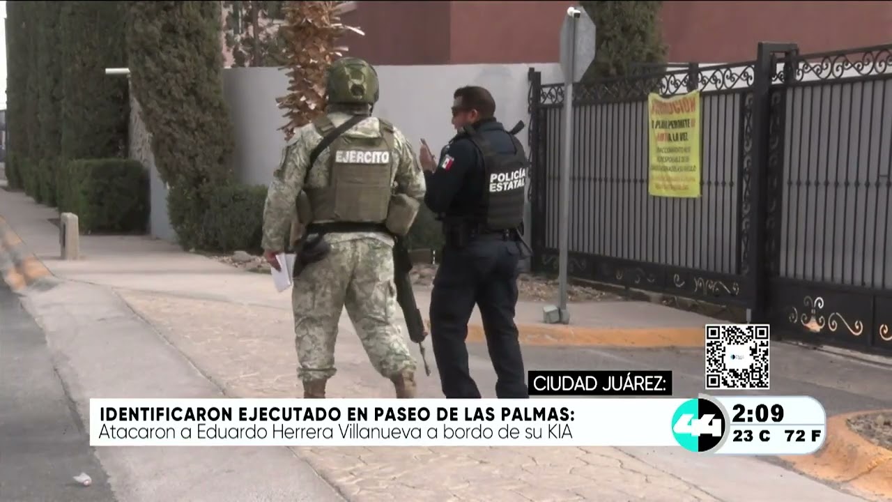 Identificaron ejecutado en Paseo de las Palmas