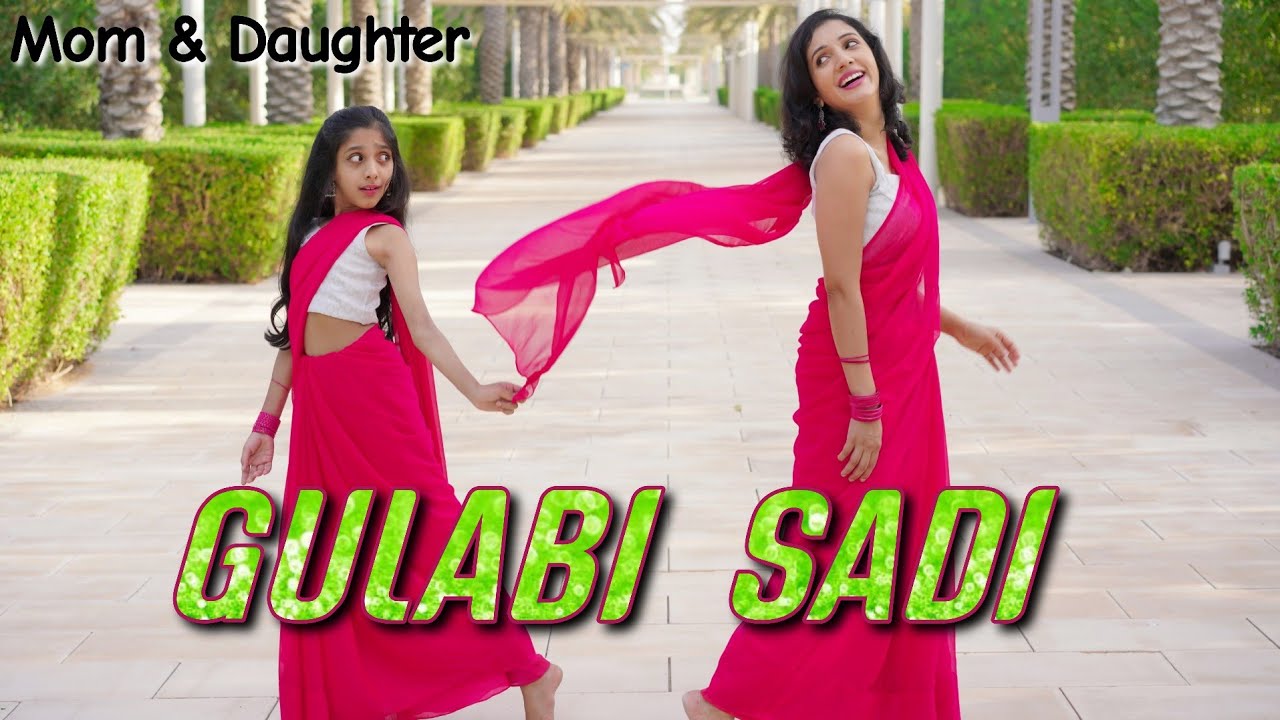 Gulabi Sadi | Sanju Rathod | Nivi and Ishanvi | Laasya | dance cover