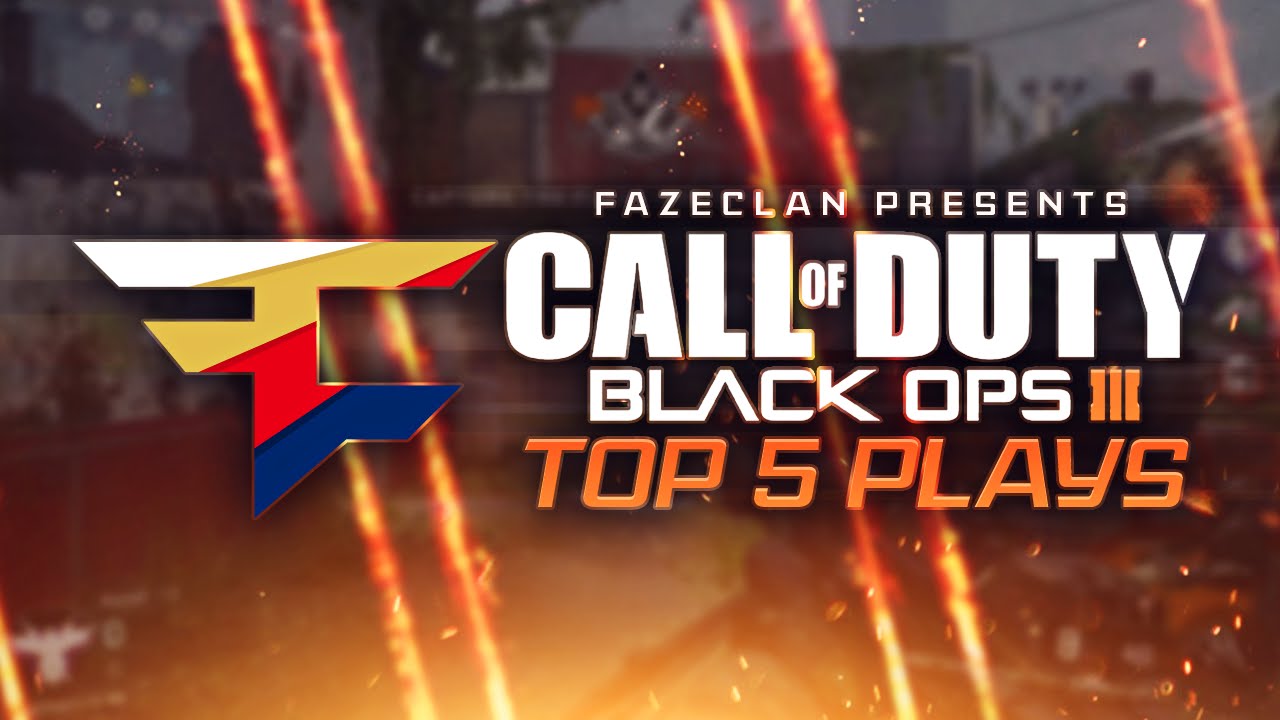 FaZe Top 5 Plays: Black Ops 3! by FaZe Linkzy