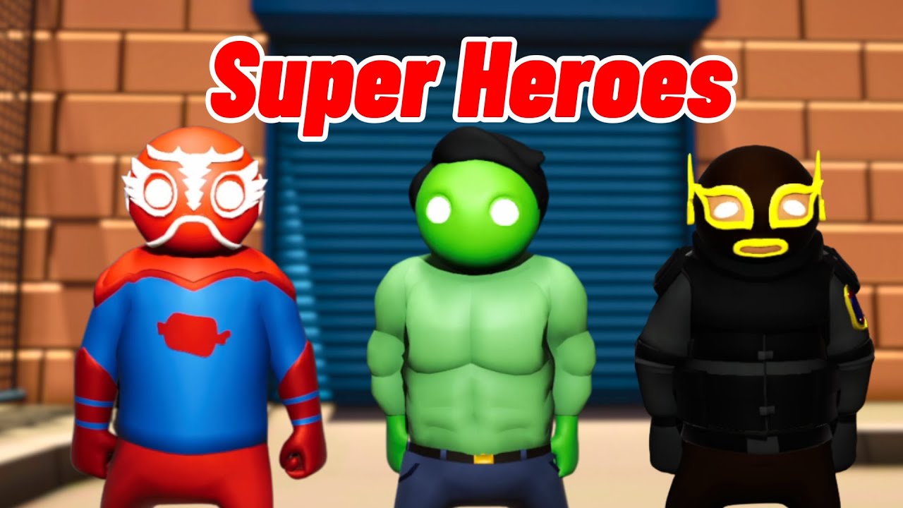 Making Super Hero Skins in Gang Beasts