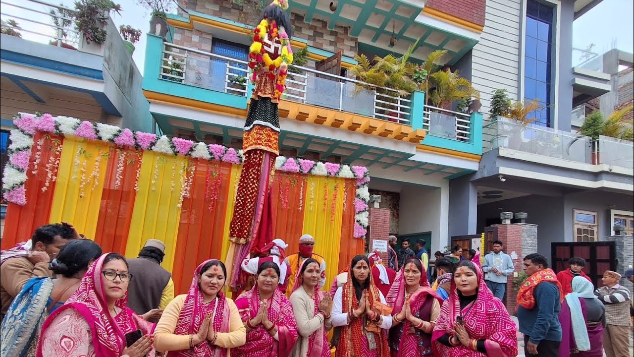 चण्डिका मां आई मेरे घर मोहनपुर मे#जिलासू चण्डिका 