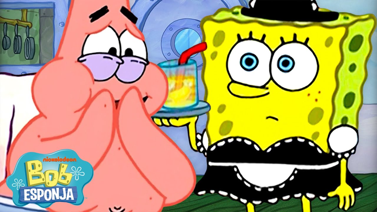 Bob Esponja | 100 Minutos de Ouro Cômico de Bob Esponja! 😂 | Compilação dos Momentos | Português