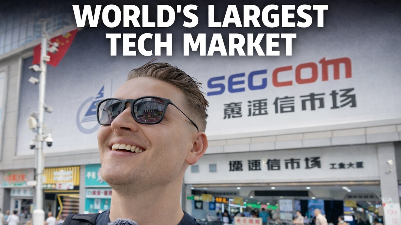 Inside China’s Craziest Electronics Market - SEG Market, Shenzhen