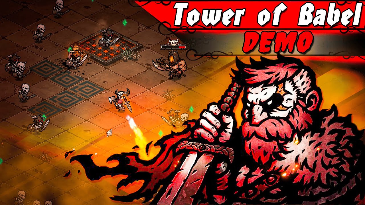 КРАСОЧНЫЙ И ДОСТОЙНЫЙ КОНКУРЕНТ Vampire Survivors | Tower of Babel: Survivors Of Chaos #1 | DEMO |