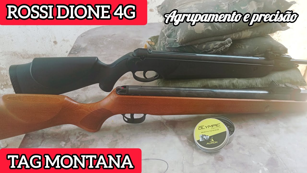 ROSSI DIONE 4G ou TAG MONTANA - Quem tem mais precisão?