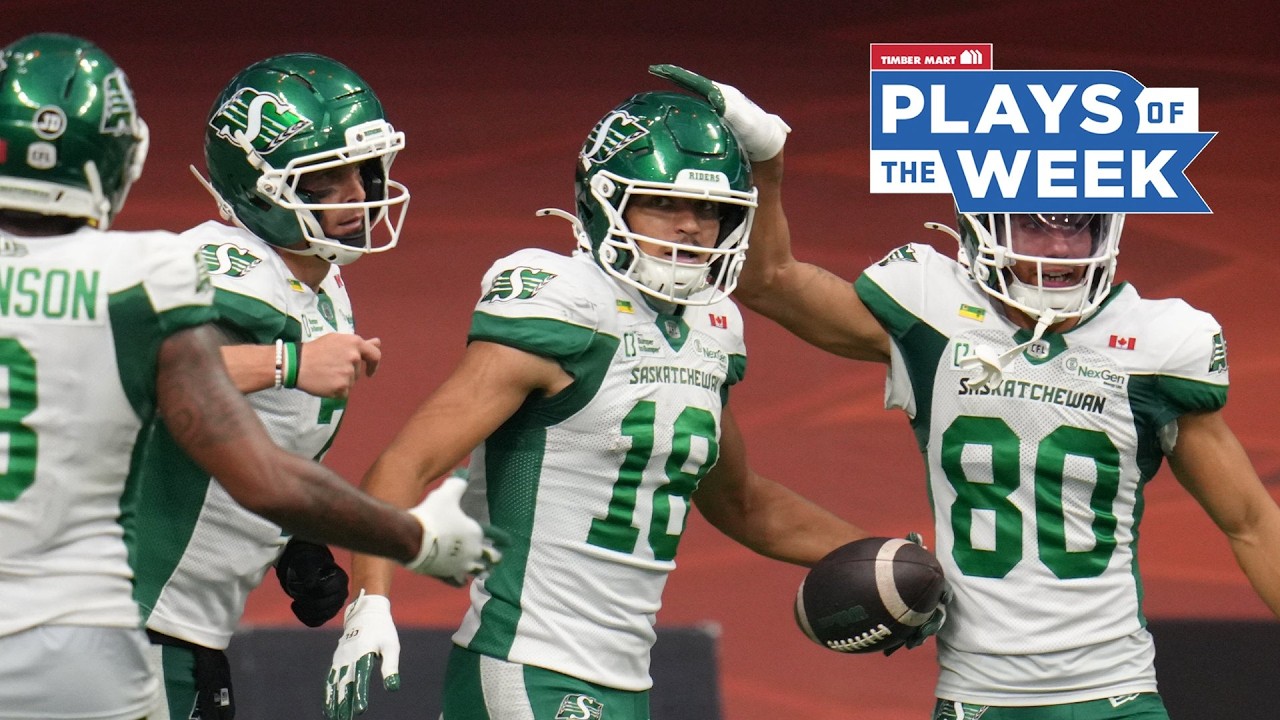 CFL Plays of the Week - Week 12, 2026