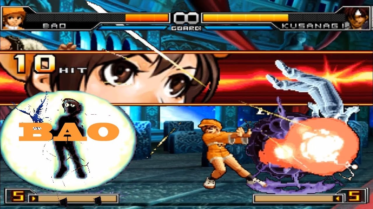 KOF 2002 UM Combos de Bao