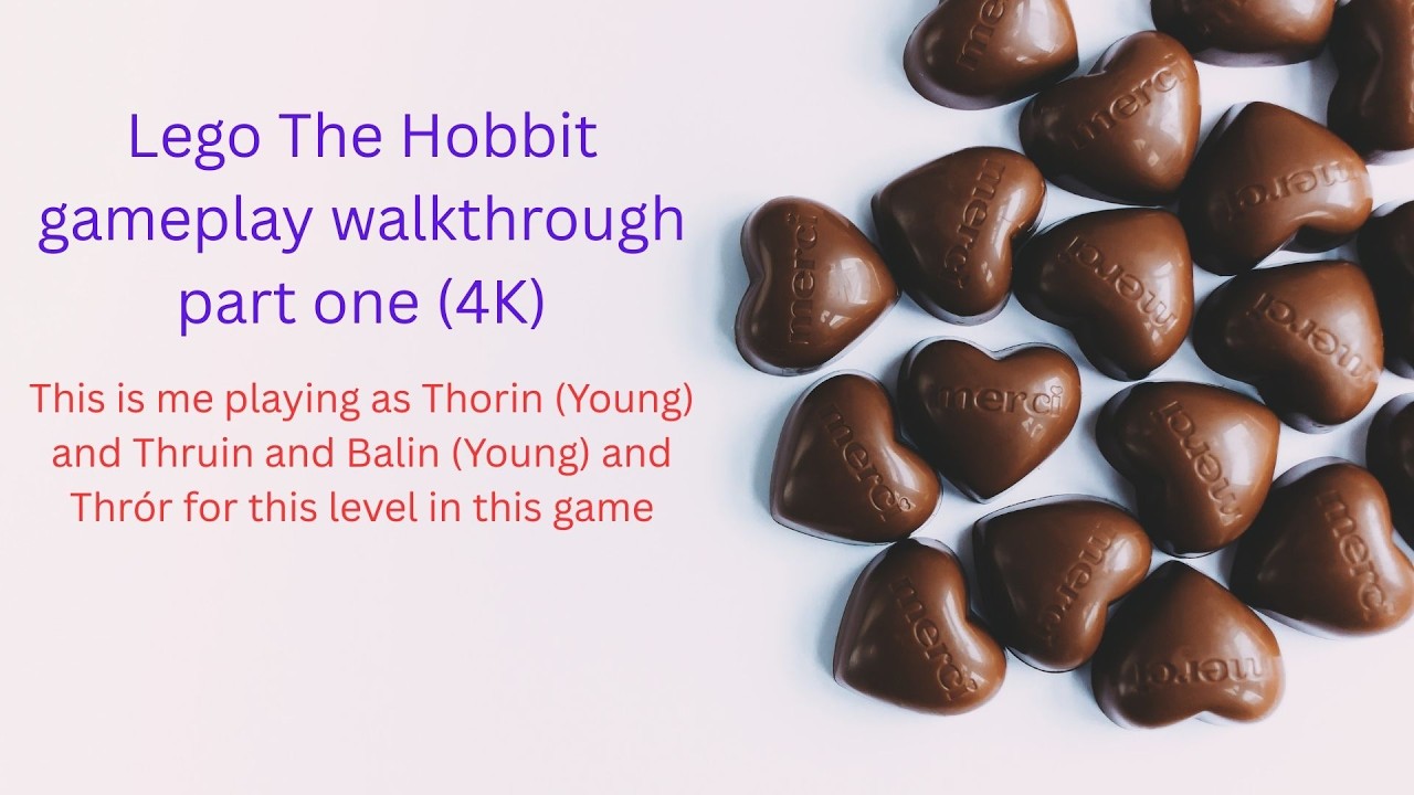 Lego The Hobbit gameplay walkthrough part one (4K) @Lego The Hobbit