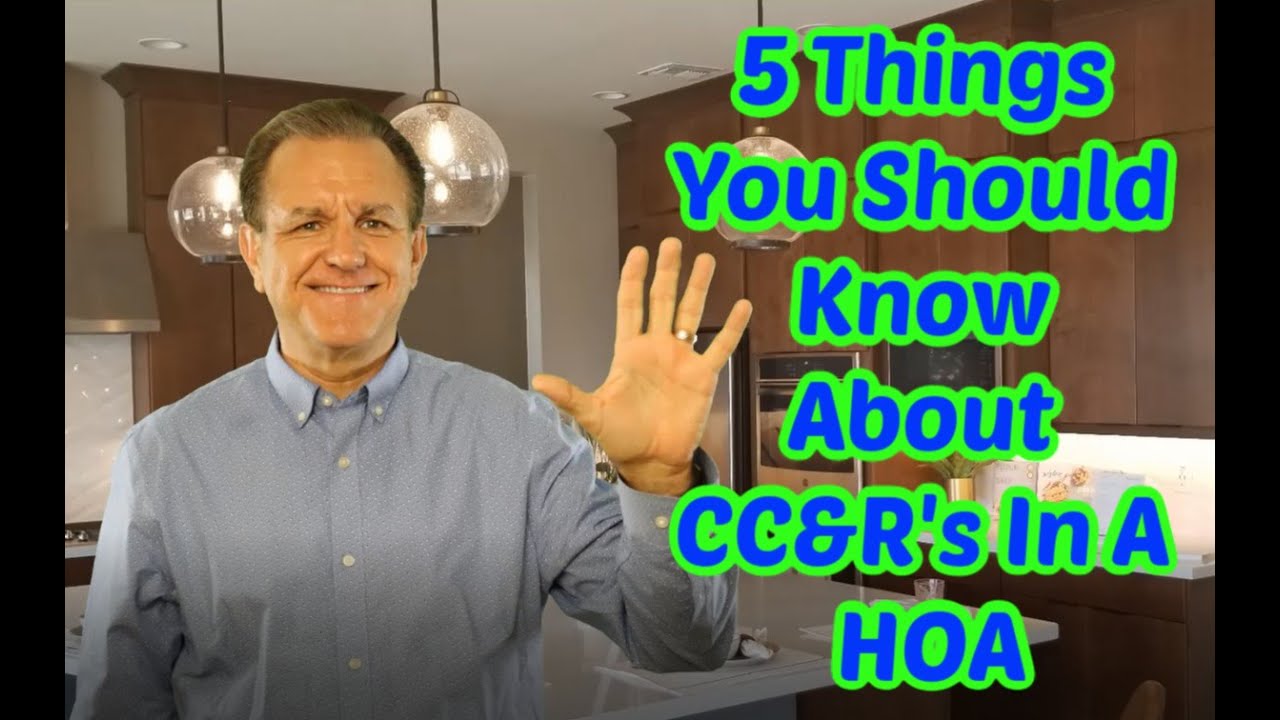 5 Things You Should Know About CC&Rs In a HOA