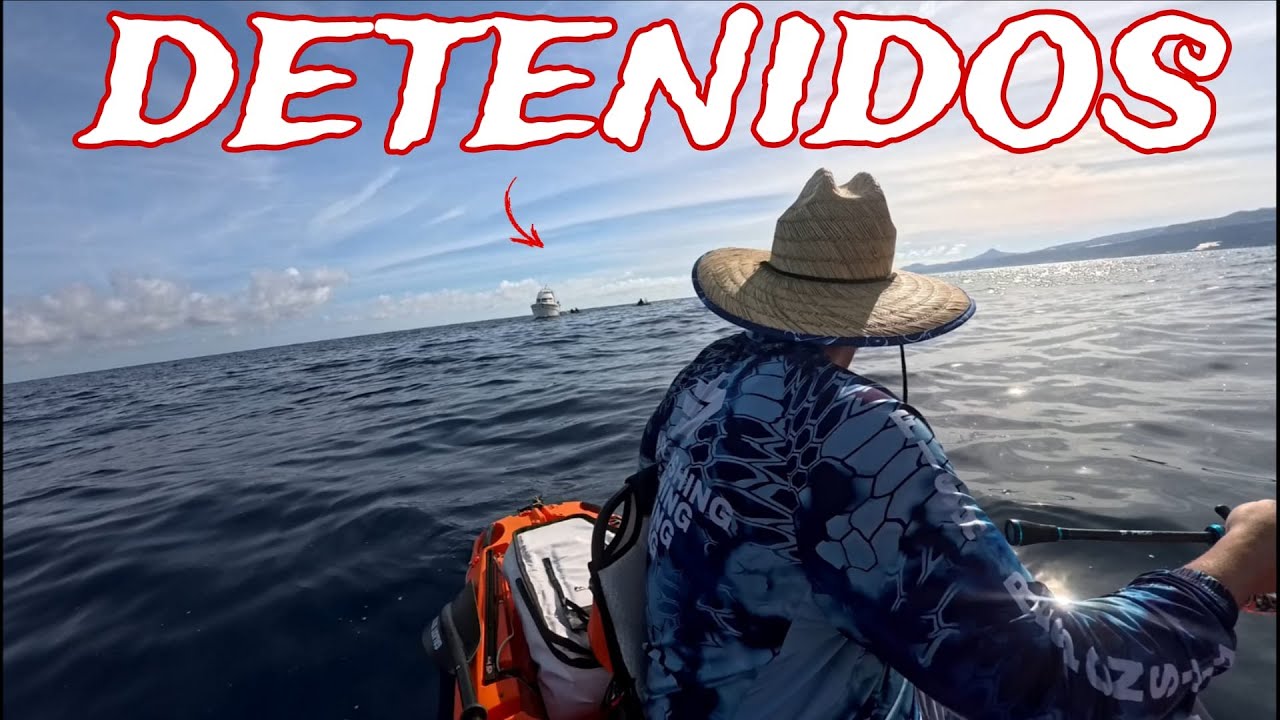 Todo Iba Bien Hasta Que... &iexcl;Nos Detienen! Pesca en Kayak