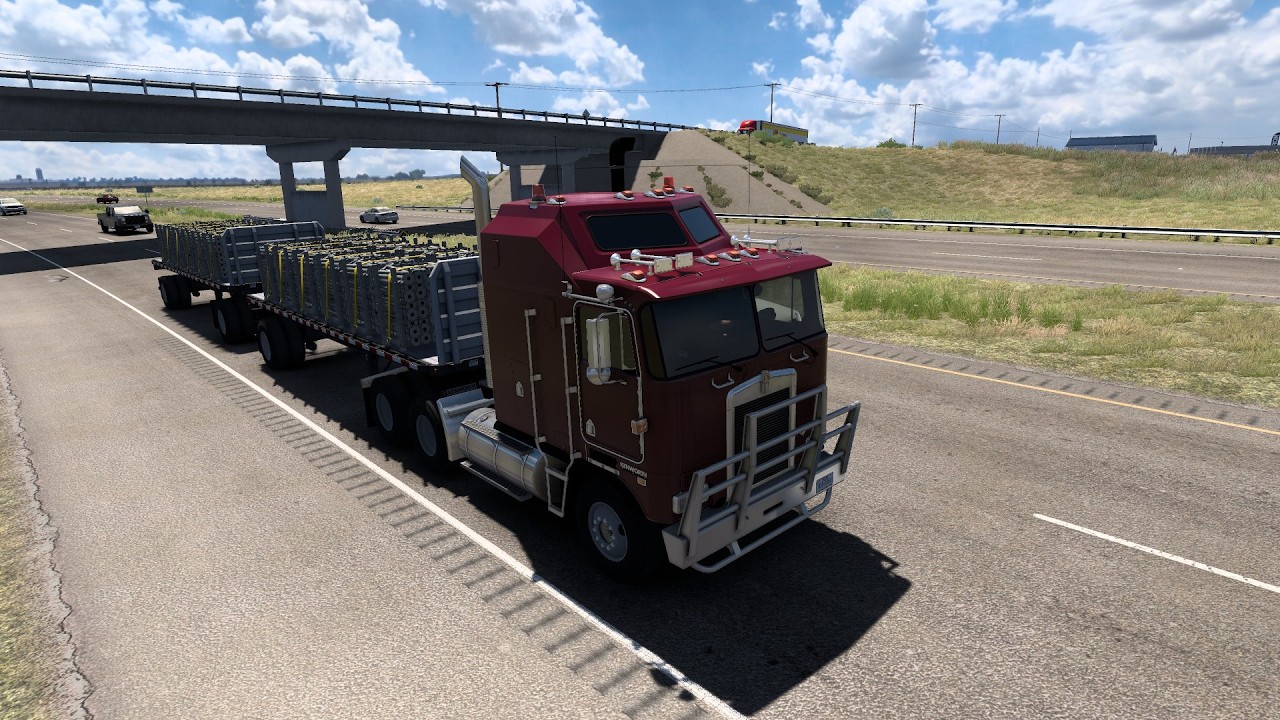 Hauling Scaffolding to Gallup, NM | American Truck Simulator-No Commentary