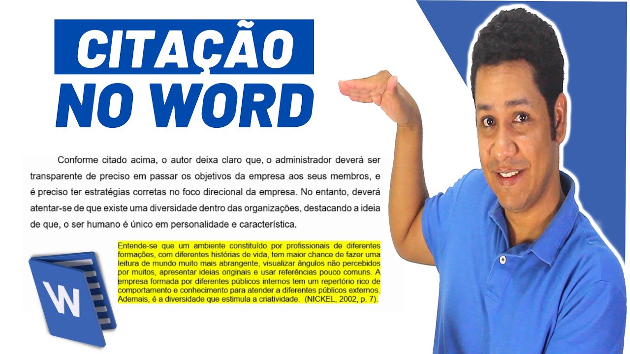 Como Fazer Citação no TCC - Formatação de Citações no Word (Atualizado 2025)