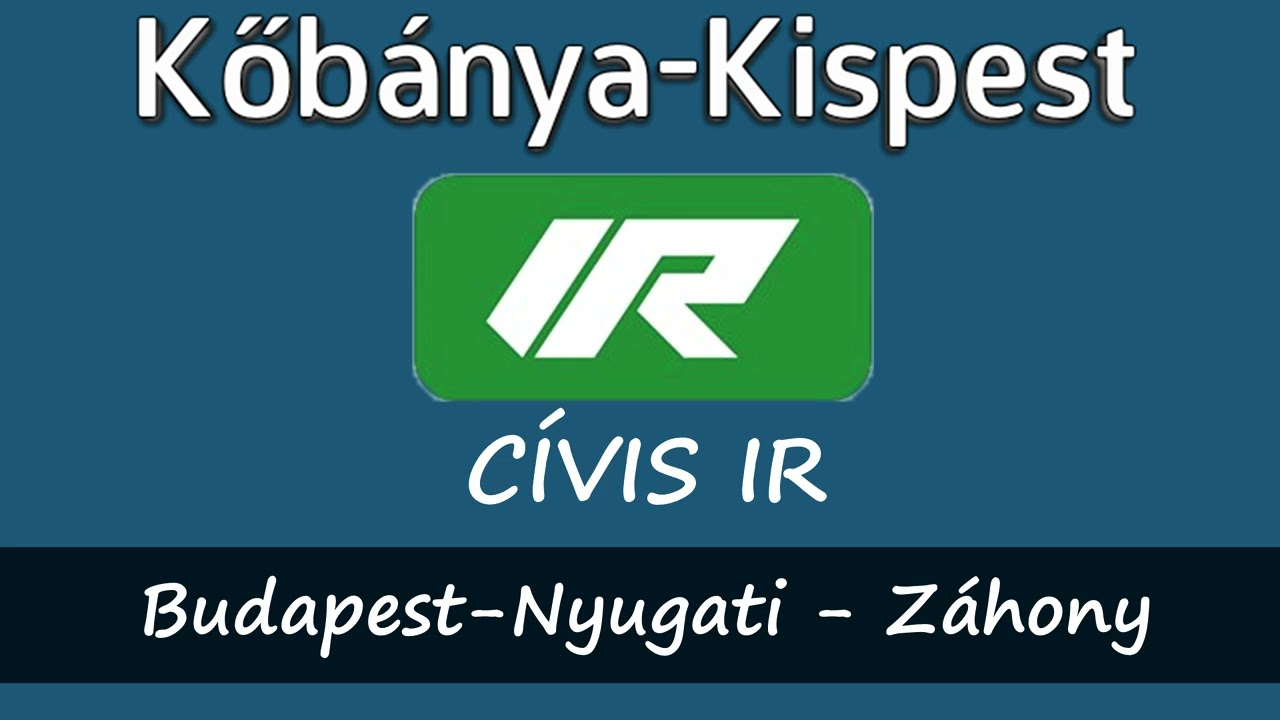 MÁV hangosbemondások Kőbánya-Kispesten 3