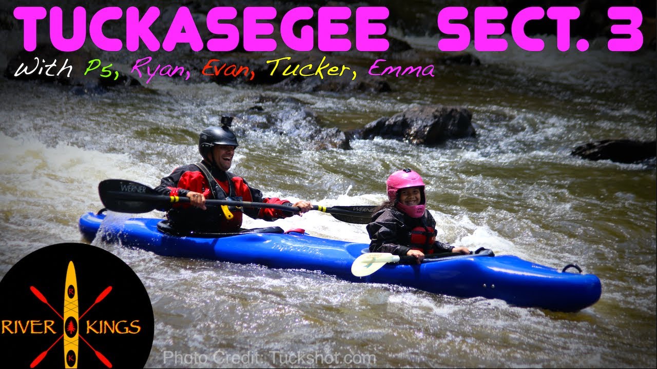 Kayaking Tuckasegee River - Section 3