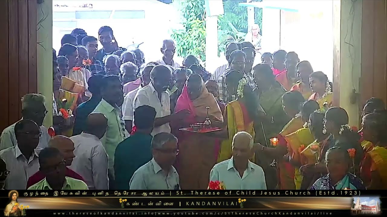 கண்டன்விளை, புனித தெரேசா ஆலய ஞாயிறு திருப்பலி | Sunday Holy Mass | 28.01.2024 - 1/2