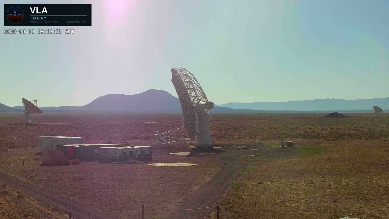 VLA Today - ngVLA Prototype [June 16, 2026] | 24HR Timelapse | Next Generation Very Large Array