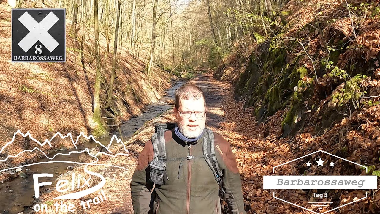 Barbarossaweg/Hessenweg Nr. 8 Tag 03: 27km Odershausen bis Fritzlar - sehr schöne Abschnitte