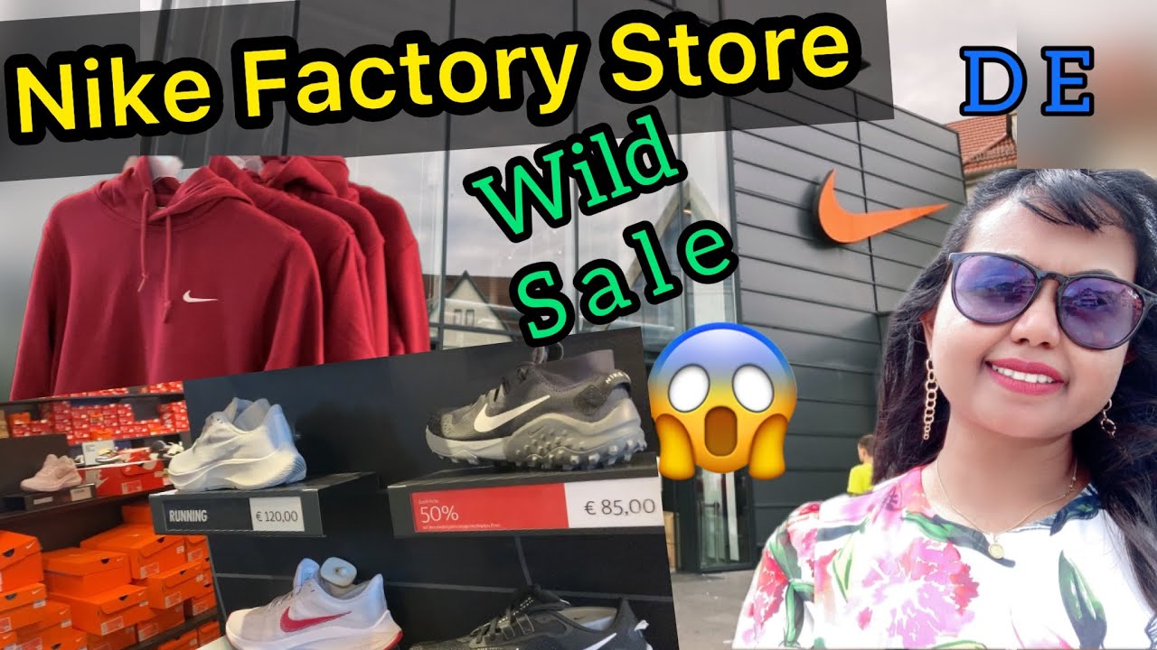Nike Factory Store -Metzingen Germany | Nike Wild Sale up to 50% | Crazy Nike shopping in Germany.