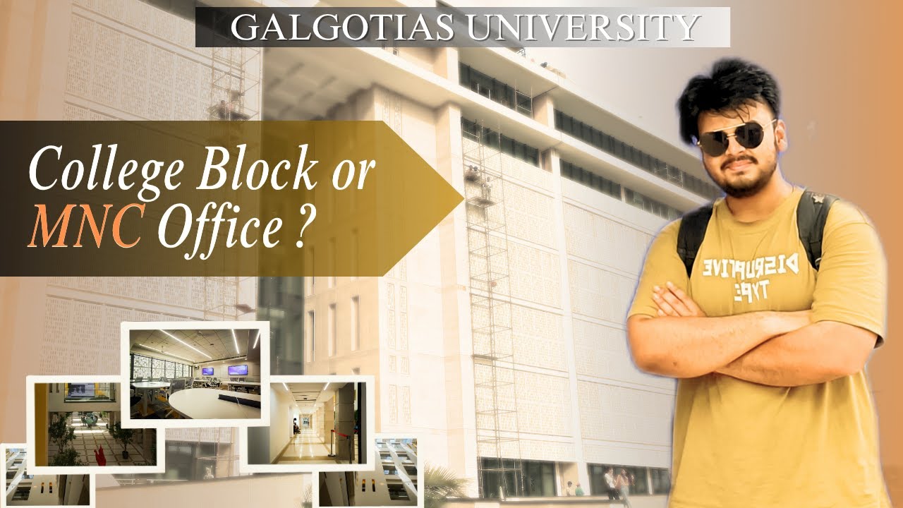 Newly Inaugurated Ai Block | Full Tour + Reactions | @GalgotiasUniversity_1