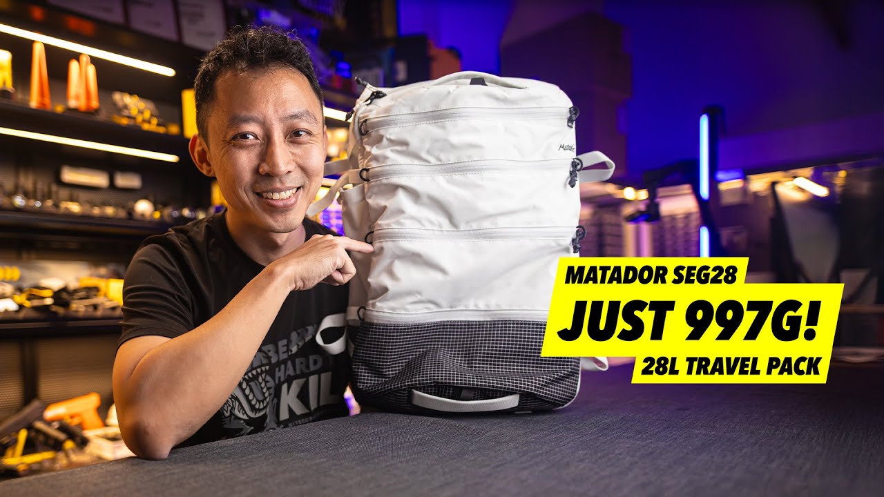 The Lightest 28L Backpack That Changed How I Pack Forever (Matador SEG28 Review)