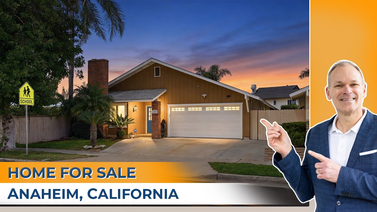Home For Sale in Anaheim, California - 1801 N Glenview Avenue, Anaheim, CA 92807