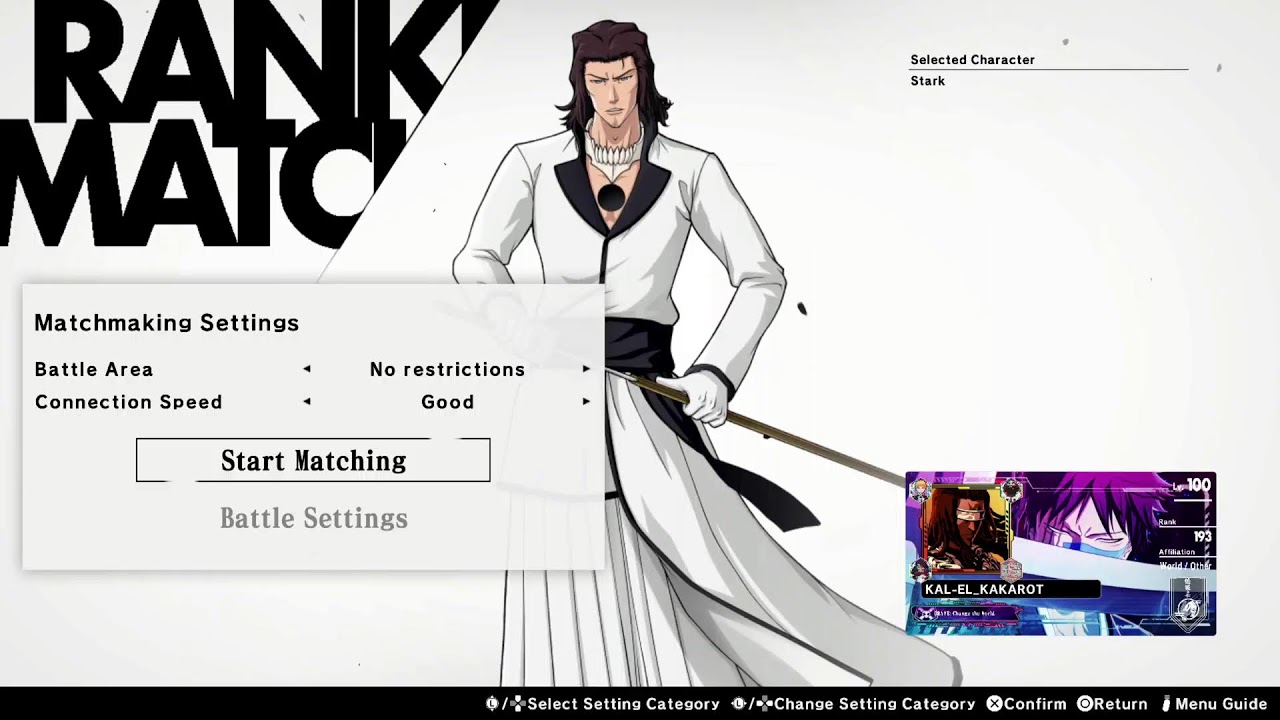 STARKS GRAN REY CERO PT2... BLEACH REBIRTH OF SOULS WITH HERO-SUPE...