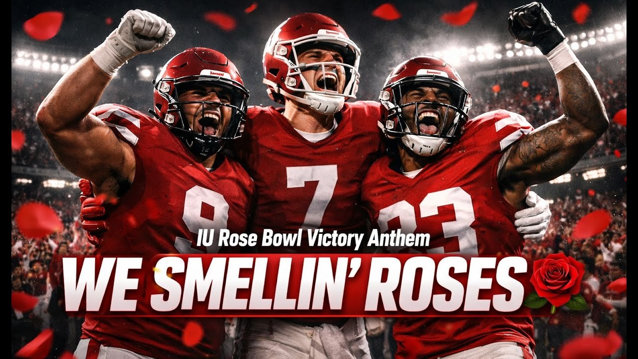 We Smellin’ Roses 🌹 | IU Football Rose Bowl Victory Anthem (Original Song)