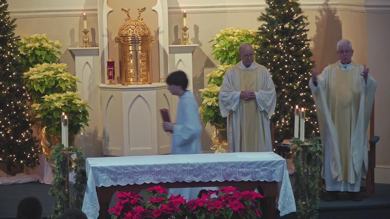 Mass - The Baptism of the Lord - January 11, 2026 - 8:30 am