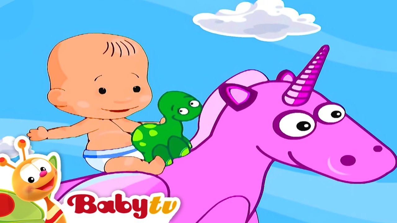 Colorful Dragons & Fairies 🦄 | Fly to the Stars @BabyTV