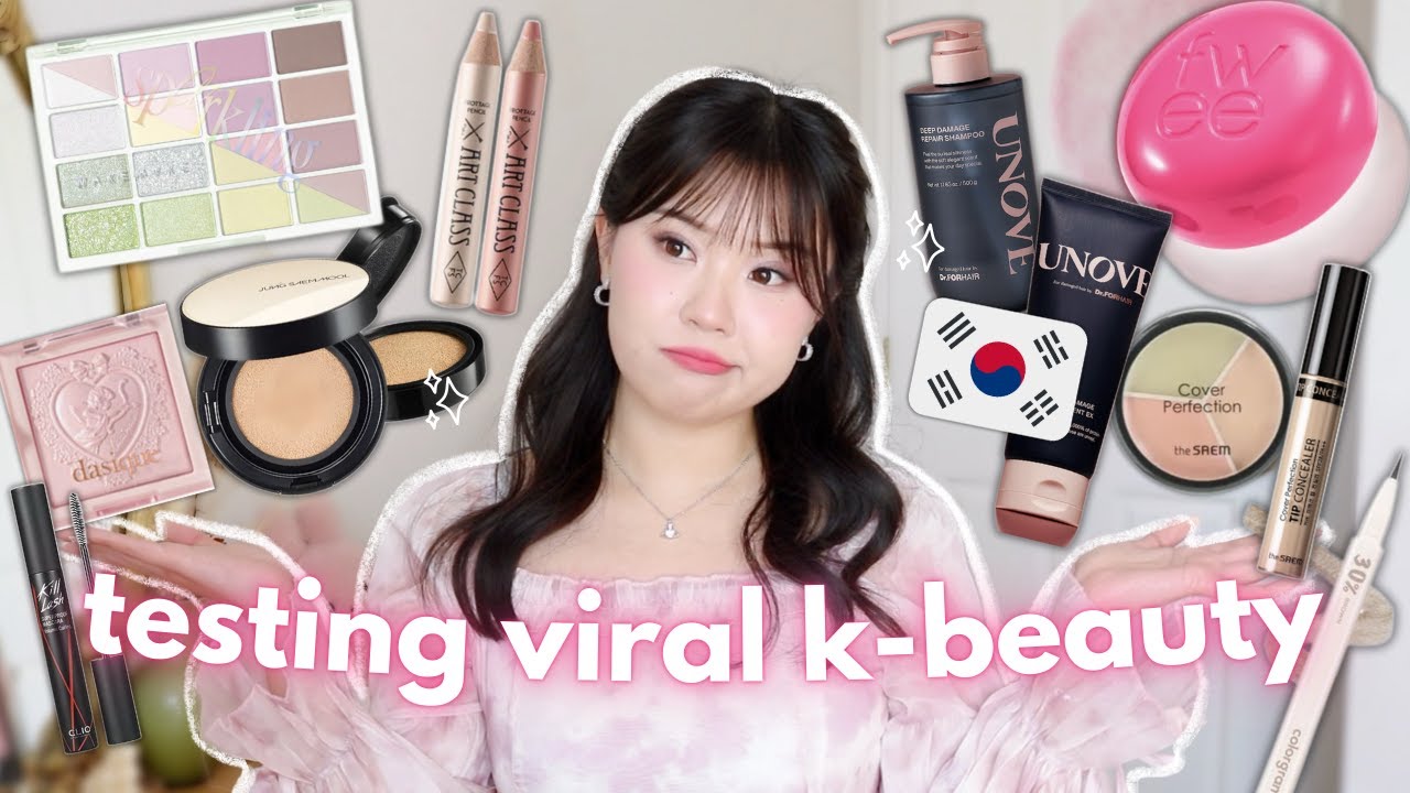 ТЕСТИРОВАНИЕ ВИРУСНЫХ ПРОДУКТОВ K-BEAUTY 🇰🇷