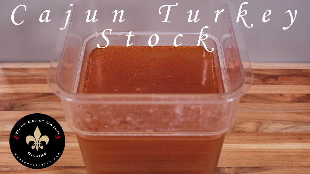 Cajun Turkey Stock | Thanksgiving Special