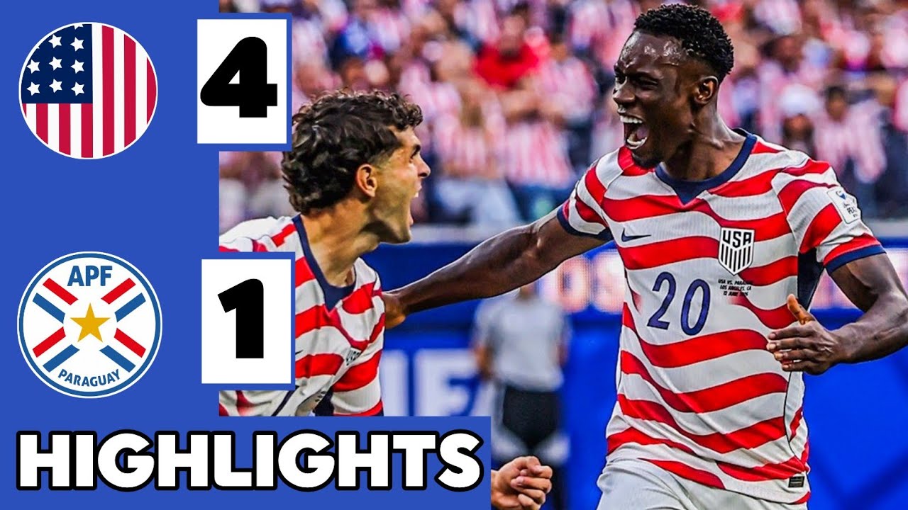 🚨USA vs Paraguay (4&ndash;1) | Extended HIGHLIGHTS | FIFA World Cup 2026.