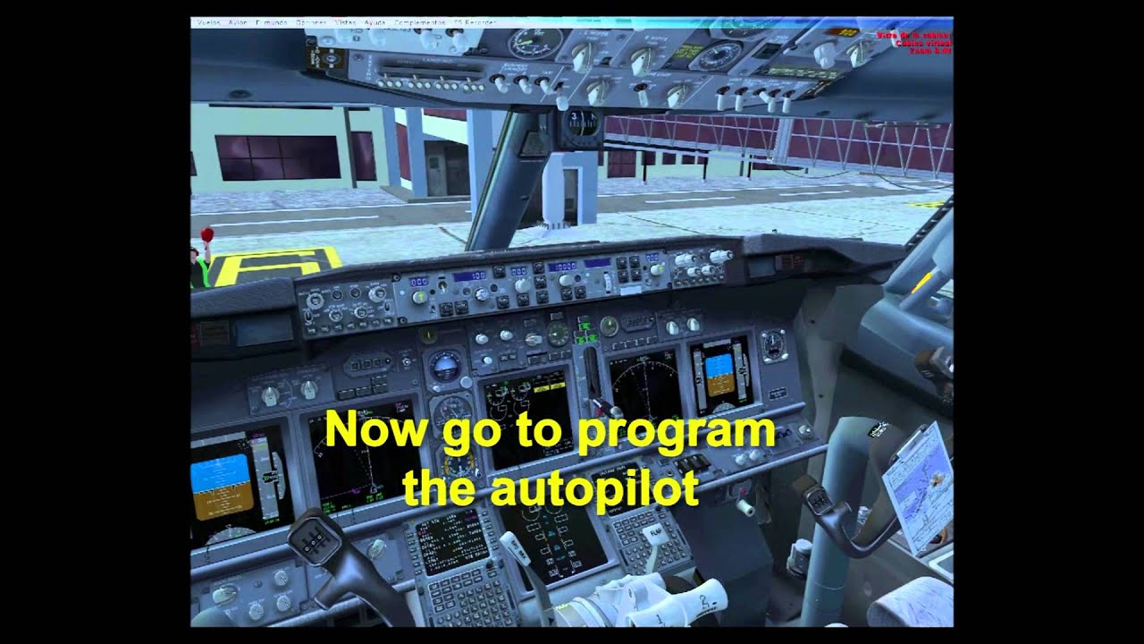 FSX - iFly 737NG tutorial part 1 - From cold & dark to taxi