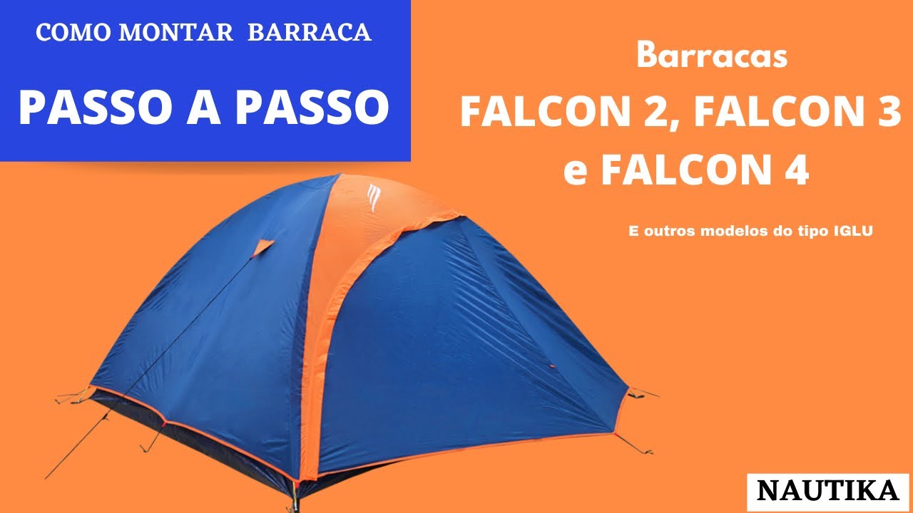 PASSO A PASSO DE COMO MONTAR UMA BARRACA