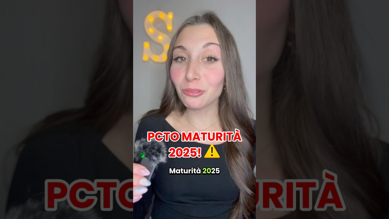 PCTO: tutte le novit&agrave; sulla maturit&agrave; 2025!