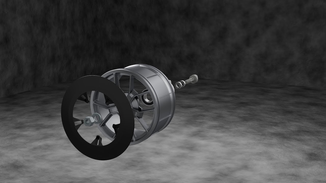 Custom Lego Hub and Rim showcase