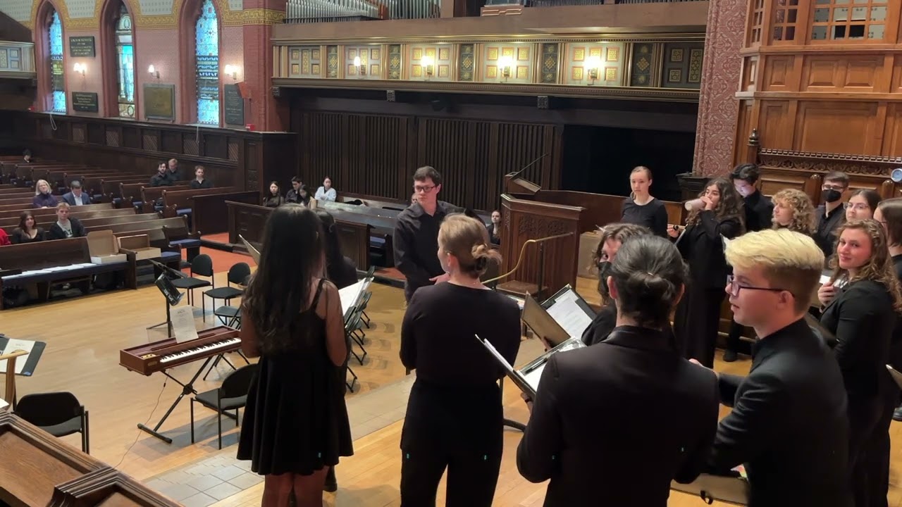 Yale Glee Club Chamber Singers Spring 2023 Concert - Beyond the Horizon