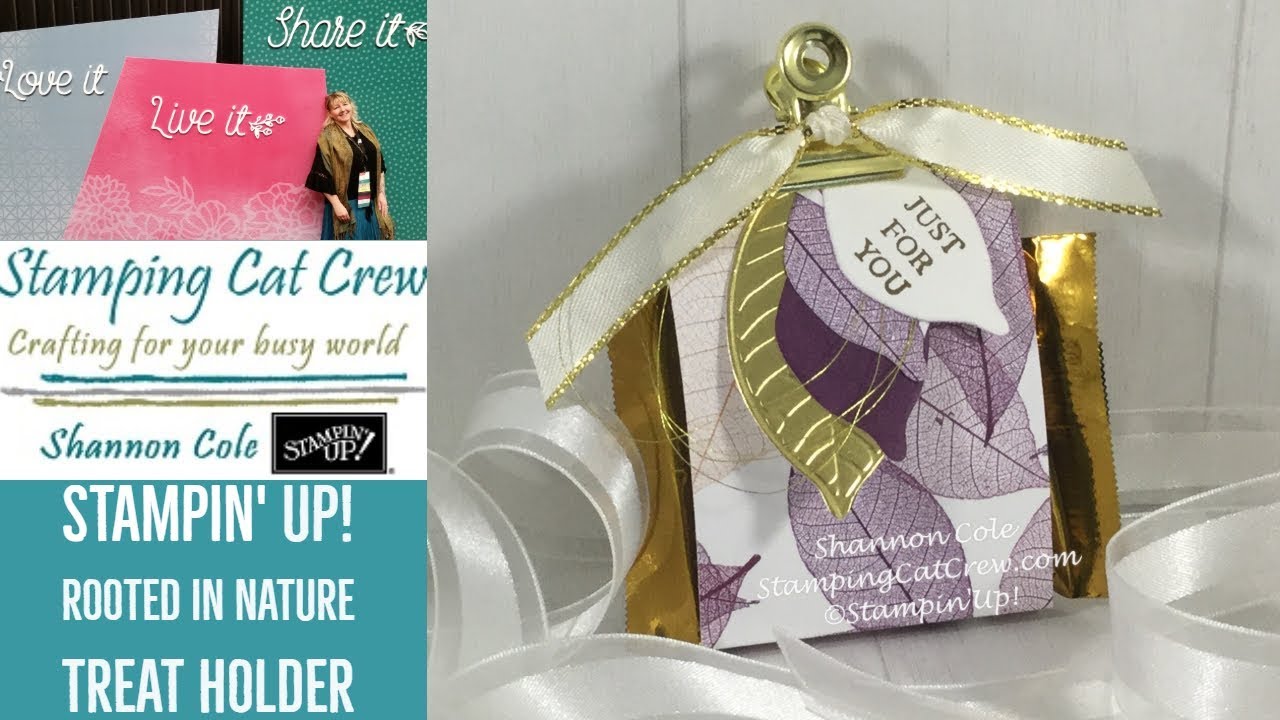 Stampin Up Rooted in Nature Treat Holder