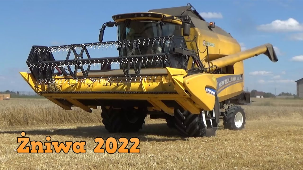 Żniwa pszenicy 2022 Na Lubelszczyźnie😍| New Holland TC5.90 |🤗