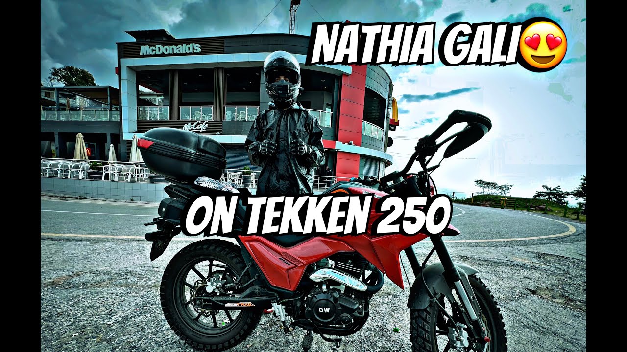 NATHIA GALI ON TEKKEN 250cc | Ameenzz #motovlogger
