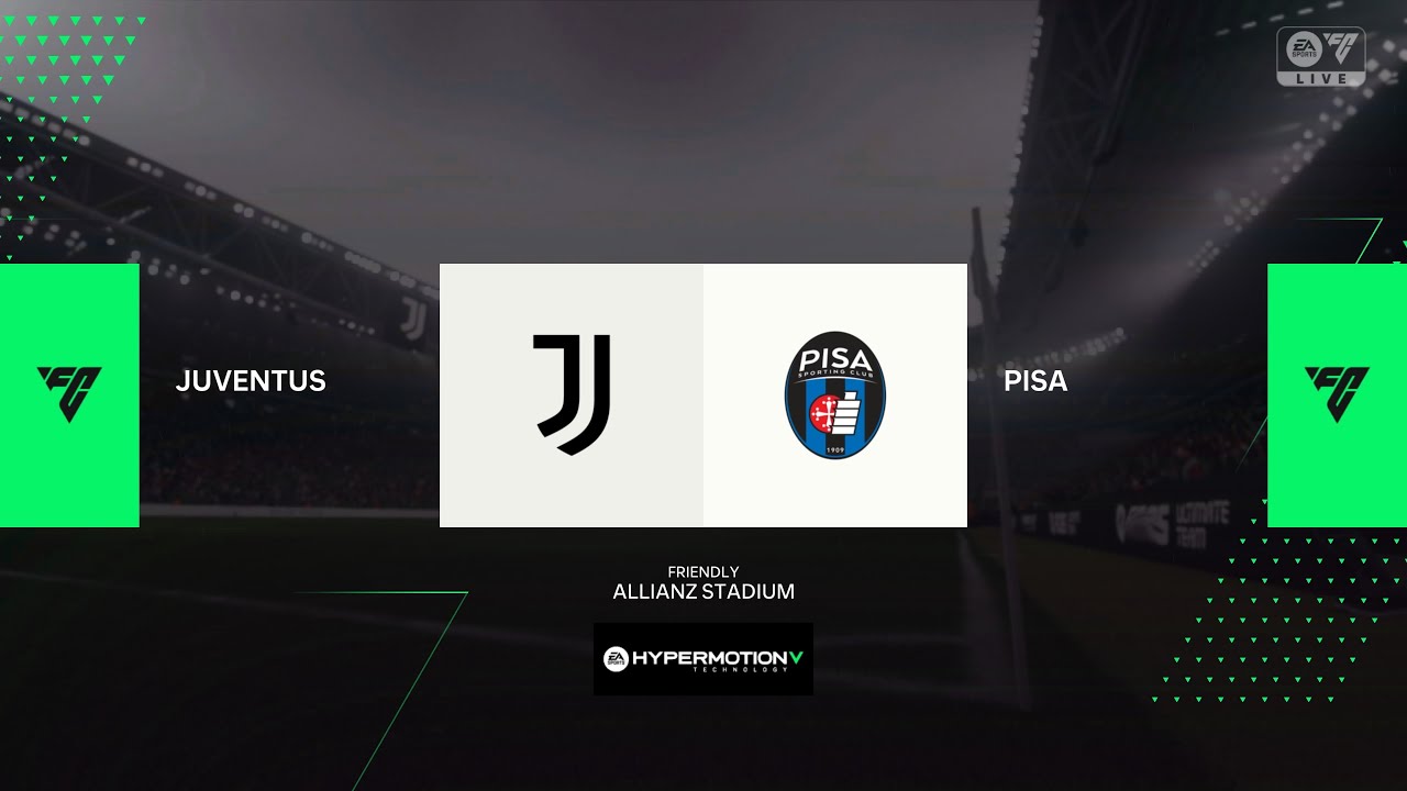 FC 26 | Juventus vs Pisa Serie A 2025/26 - Full Gameplay PS5™ [4K HDR]