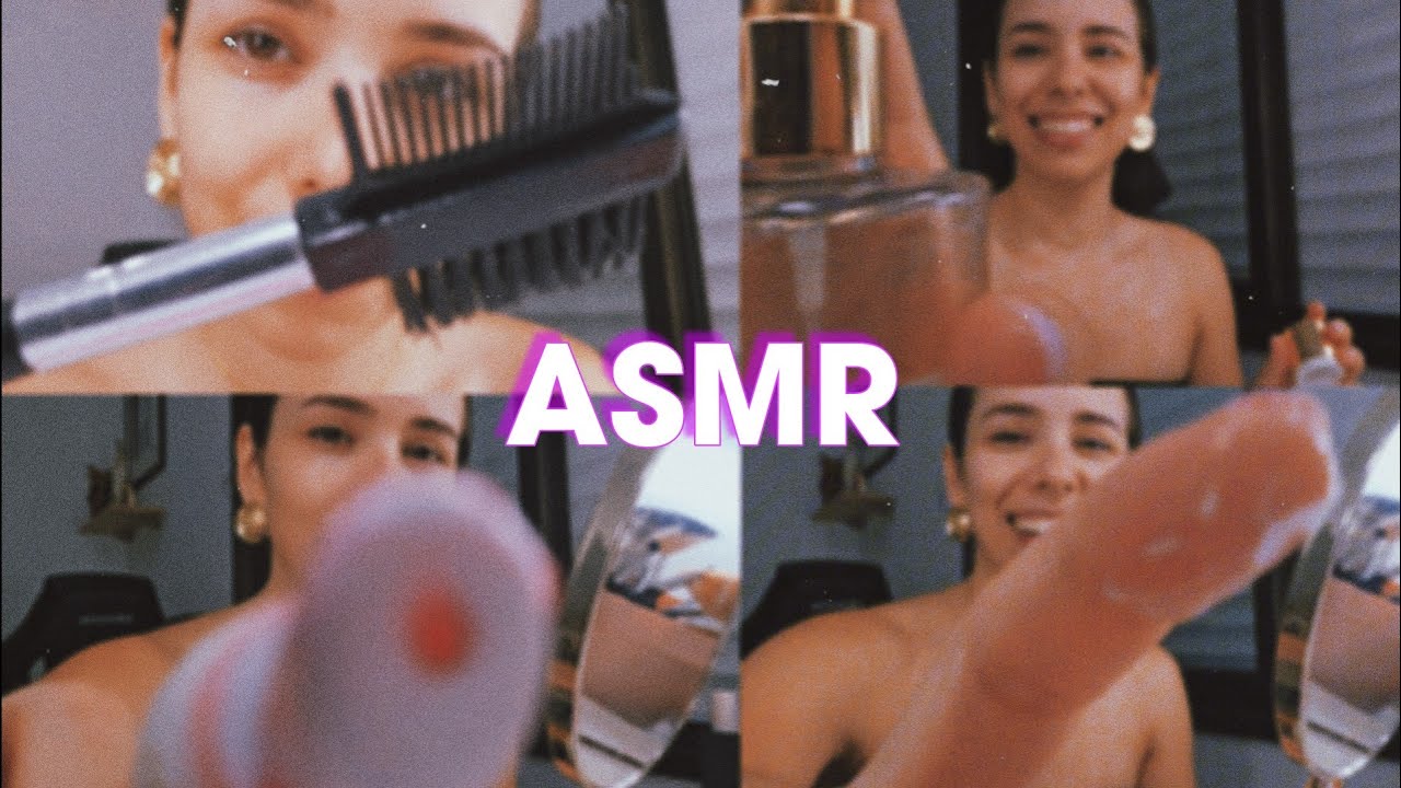 20MIN OF PERSONAL CARE ♡ NO TALKING | MOUTH SOUNDS, MIC SCRATCHING & SPRAY